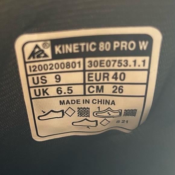 K2 Rollerblades Kinetic 80 Pro W Women's Size 9 - Picture 8 of 12